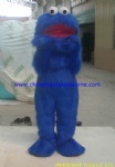 Cookies monster long plush mascot costume
