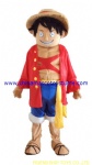 Monkey D Luffy, One Piece cartoon mascot costume