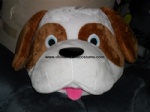 Dog head mascot