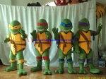 TMNT turtle cartoon mascot costume