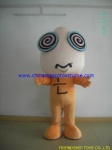 Big eyes customized mascot costume