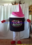Yogurt food mascot costume