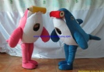 Dolphins sea animal plush mascot costume