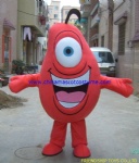 Big eye monster mascot costume