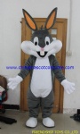 Bunny the rabbit mascot costume