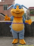Pig animal mascot costume
