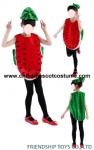 Watermelon fruit mascot costume for kids