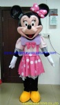 Fiberglass Minnie mouse disney mascot costume