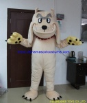 Bulldog Dog character mascot costume