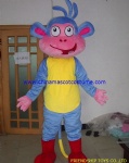 Monkey Boots cartoon mascot costume