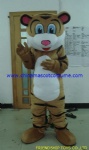 Tiger moving mascot costume