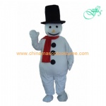 Snowman party mascot costume