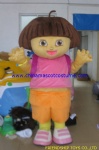 Dora the explorer mascot costume