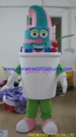 Ice cream product mascot costume