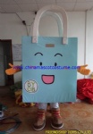 Shopping bag customized mascot costume