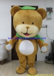 Big head bear mascot costume