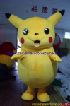 Pikachu cartoon mascot costume