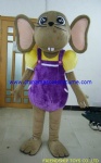 Big ears mouse animal mascot costume