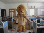 Alex simba lion cartoon mascot costume