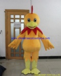 Chicken moving mascot costume