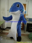 Dolphin animal mascot costume