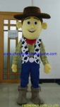 Toy story Woody cartoon mascot costume