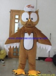Night owl plush mascot costume