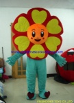 Flower china mascot costume supplier