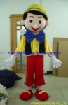 Pinocchio disney cartoon mascot costume