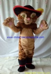 Puss in Boots character mascot costume