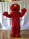 Sesame Street Elmo mascot costume, animal muppet costume