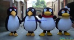 Penguin animal mascot costume