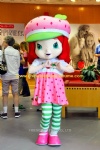 Strawberry shortcake customized mascot costume
