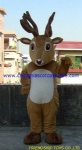 Deer christmas mascot costume