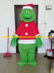 Grinch mascot costume for Christmas