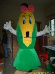Sweet Corn plant mascot costume
