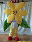 Flower moving mascot costume