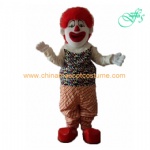 Clown party mascot costume