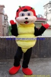 Bees moving mascot costume