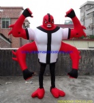 Red monster custom mascot costume
