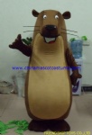 Animal plush mascot costume