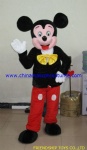Mickey mouse plush mascot costume
