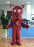 Scoody doo cartoon mascot costume