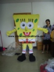 Spongebob Squarepants cartoon mascot costume