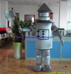 Robot character mascot costume