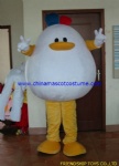 Chick plush mascot costume