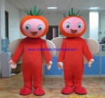 Tomato food mascot costume