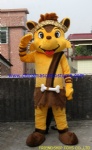 Wolf character mascot costume