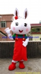 Rabbit character mascot costume