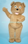 Teddy bear plush mascot costume